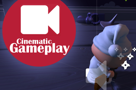 The “Cinematic Gameplay” tool...